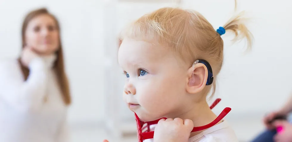 گفتاردرمانی در کودکان با مشکلات شنوایی